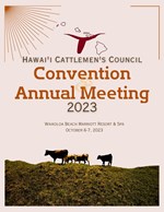 Booklet cover for the 2023 Convention and Annual Meeting