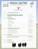 Annual Meeting Schedule