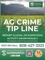 Info graphic 2025 Ag Crime Tip Line