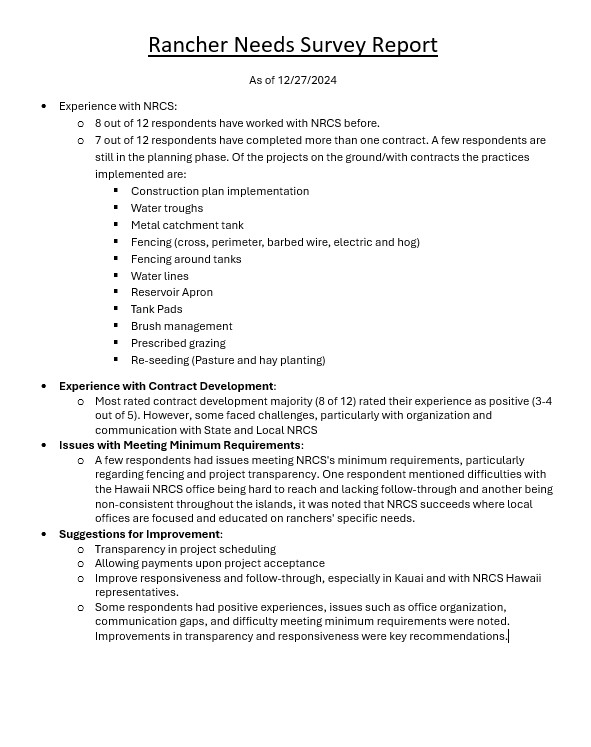NRCS survey 2024